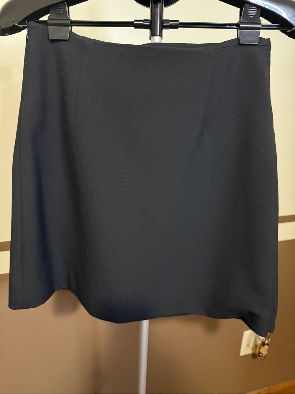 ba&sh Black Mini Skirt - Sleek A-Line